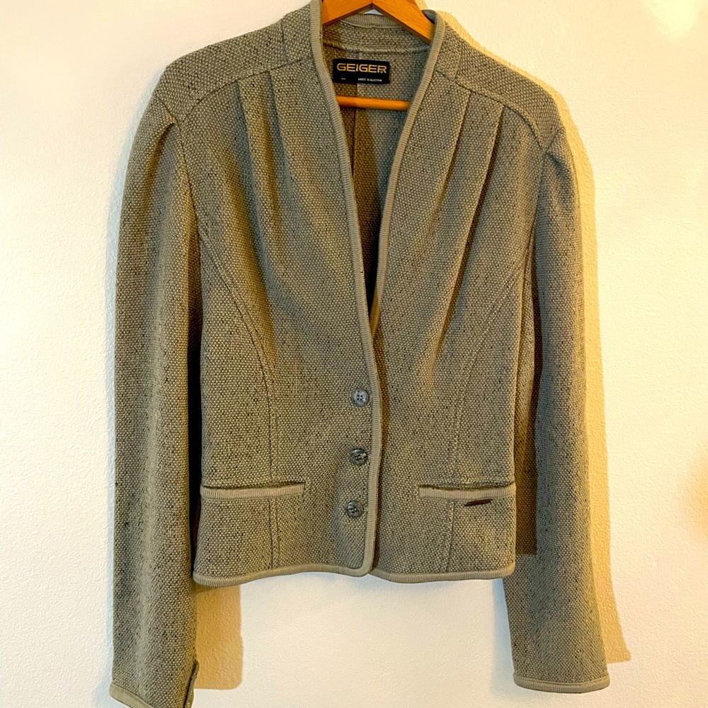 Geiger Wool Blazer - Picture 4 of 8